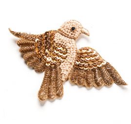 Zvířecí aplikace barevní papoušci barevní hnědá