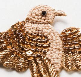 Zvířecí aplikace barevní papoušci barevní hnědá