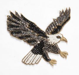 Zvířecí aplikace orel černobílý