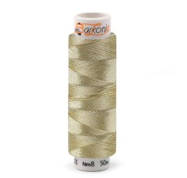 Nit metalická Elisabeth 50m zlatá