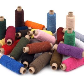 Nit pružná gumička návin 30m béžová