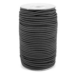 Guma kulatá pruženka 3mm silná tmavě šedá