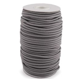 Guma kulatá pruženka 3mm silná světle šedá