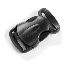 Spona trojzubec šířka 25 mm designová černá