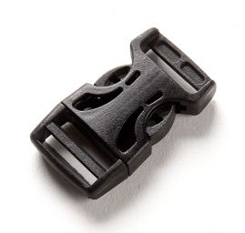 Spona trojzubec šířka 20 mm černá designová