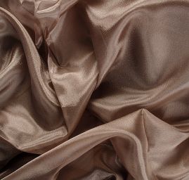 Hedvábný šál jednobarevný hnědobéžový