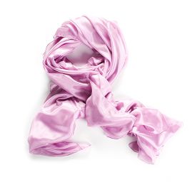 Hedvábný šál jednobarevný fialový