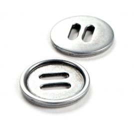 Knoflík kov nikl antik zin 38"