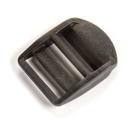 Přezka průvlek žebříčkovák šíře 30 mm černá