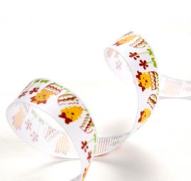 Stuha rypsova velikonoční motiv kuřátka