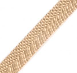 Lemovací proužek PP 25mm brašnářský béžový