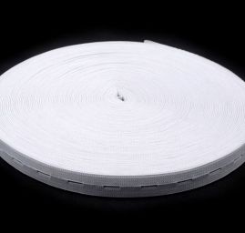 Guma dírková 15-17 mm bílá