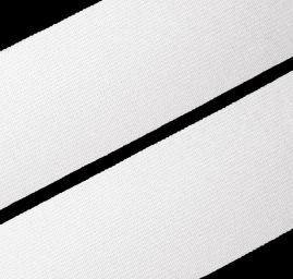 Guma prádlová tkaná jemná 20mm bílá