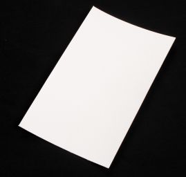 Záplata samolepící imitace kůže 10x16cm bílá