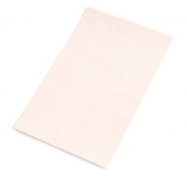 Záplata samolepící imitace kůže 10x16cm smetanová