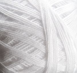 Školní příze bílá 