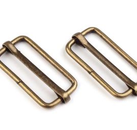 Posunovač na popruhy 15x33mm staromosaz