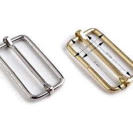 Posunovač na popruhy 15x33mm staromosaz