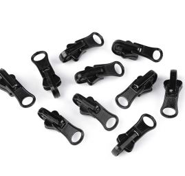 Jezdec ke kostěným zipům 5mm oboustranný černý