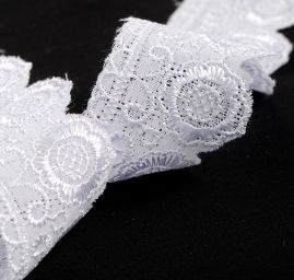 Krajka lem madeira štykování šíře 25-35mm