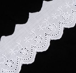 Krajka lem madeira štykování šíře vzoru 30-35mm