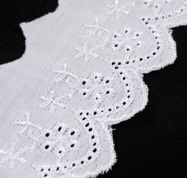 Krajka lem madeira štykování šíře vzoru 30-35mm