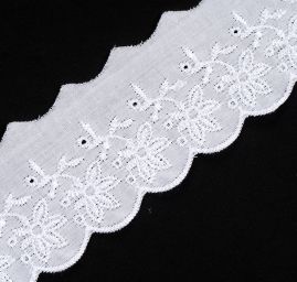 Krajka lem madeira štykování šíře vzoru 40-45mm