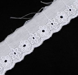 Krajka lem madeira štykování šíře vzoru 10-15mm