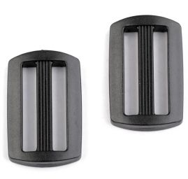 Přezka průvlek šíře 25 mm plast černá