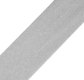 Šikmý proužek saténový zažehlený 18mm sv.šedý