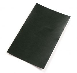 Záplata samolepící imitace kůže 10×16 cm tm.zelená