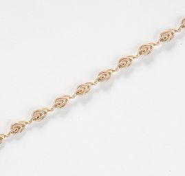 Oděvní prýmek kapka béžový