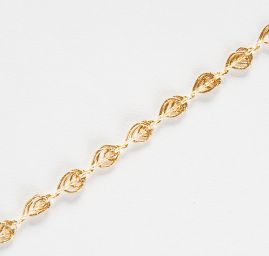 Prámik leonské kvapka zlatej farby