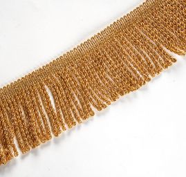 Třásně leonské zlaté délka 7cm