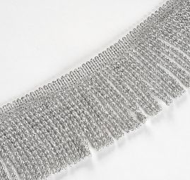 Třásně leonské stříbrné délka 7cm