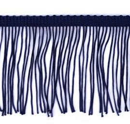 Třásně jemné 10 cm délka tm.modré