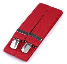 Šle pánské šíře 3,5 cm délka 120cm typ Y červené