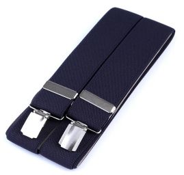 Šle pánské šíře 3,5 cm délka 120cm typ Y tmavě modré