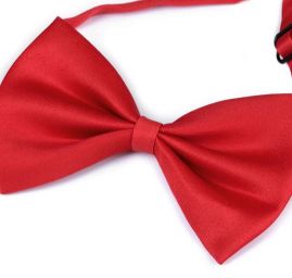 Motýlek červený 55x110 mm