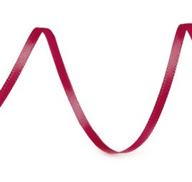 Atlasová stuha šíře 3mm vínová