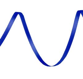 Atlasová stuha šíře 3mm modrá