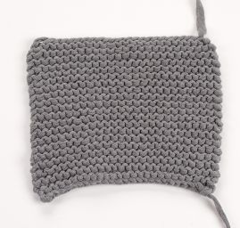 Stužková pletací příze YarnArt Ribbon světle šedá