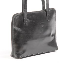 Kožená kabelka dámska čierna malá