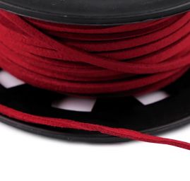 Řemínek, pásek imitující kůži červená