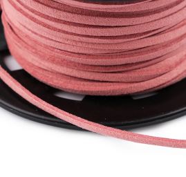 Řemínek, pásek imitující kůži starorůžová