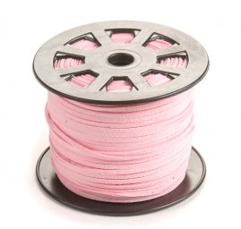 Řemínek, pásek imitující kůži pastel růžová