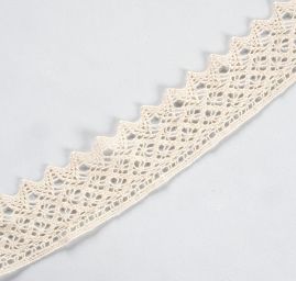 Krajka hrubá vzor obloučky