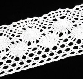 Krajka hrubá slonová kost