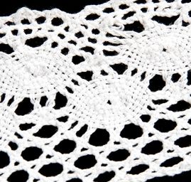 Krajka hrubá slonová kost