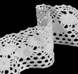 Krajka hrubá slonová kost